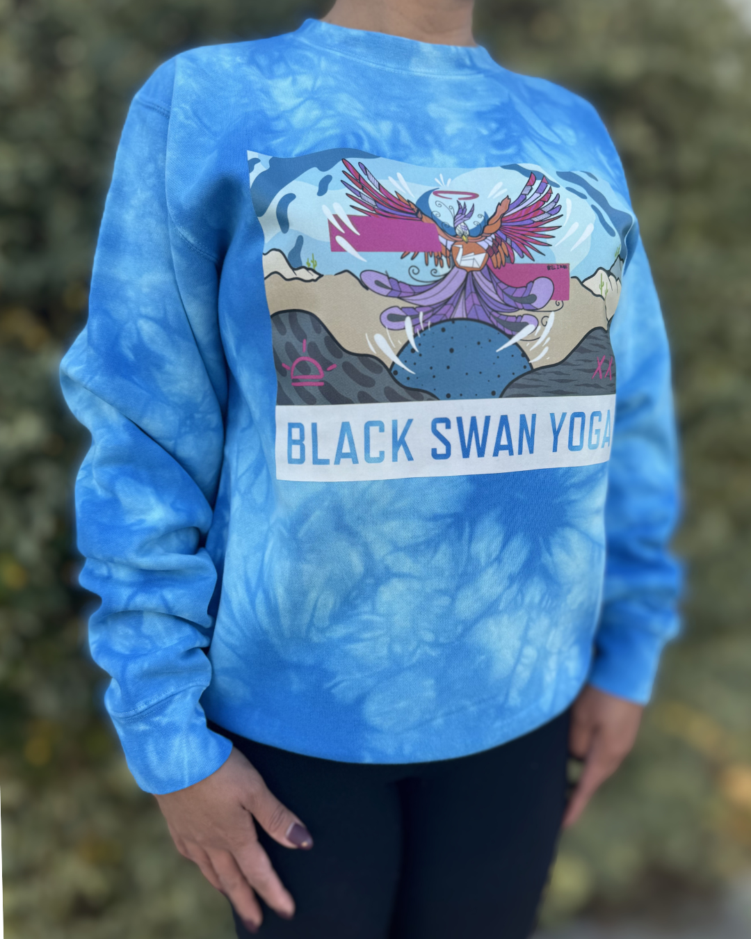 Tie Dye BSY Glow Sweater
