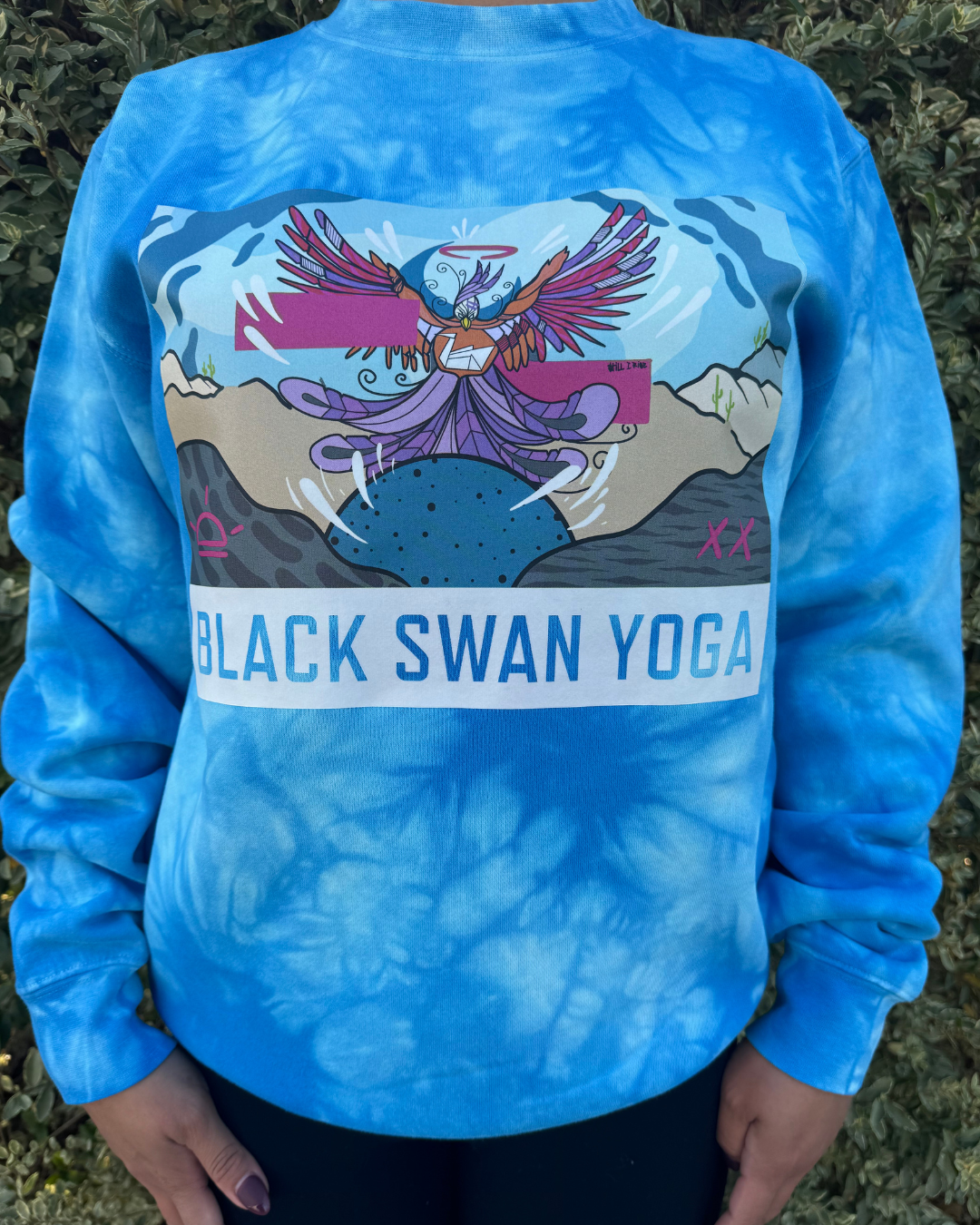 Tie Dye BSY Glow Sweater