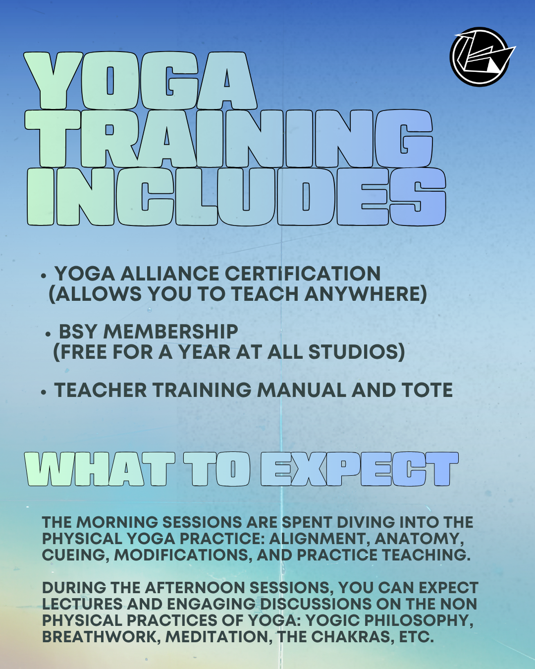 Arizona 10 Weekend Winter Teacher Training