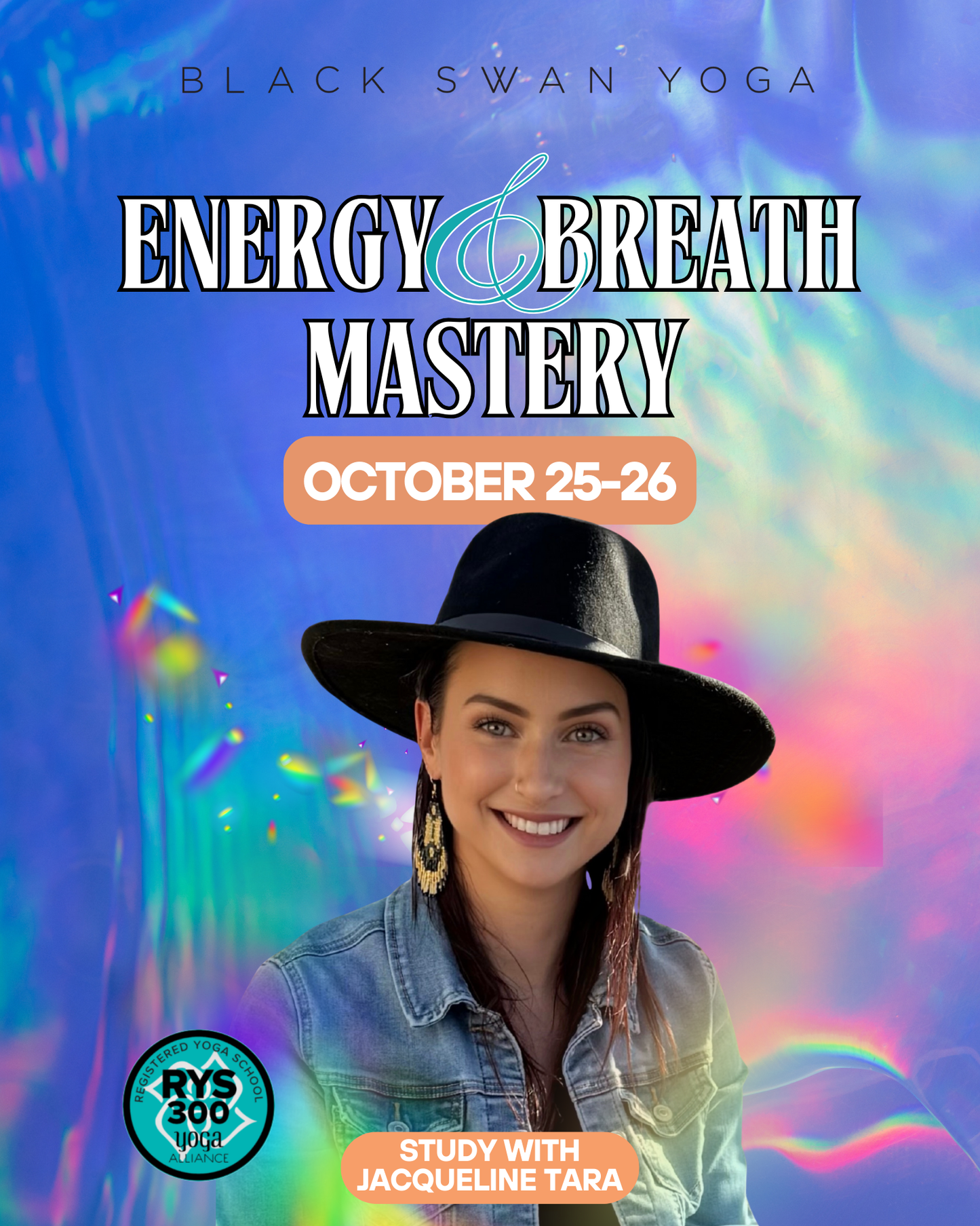 Energy & Breath Mastery: 300 HR Weekend Module with Jacqueline Tara