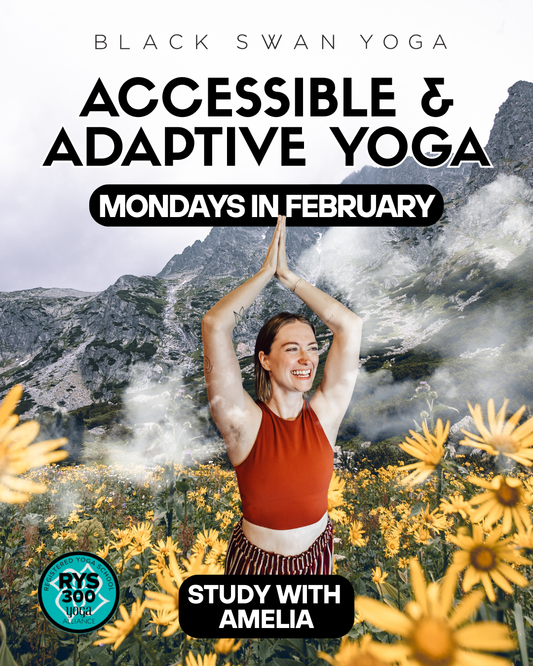 Accessible & Adaptive Yoga: 300 HR Monday Night Practice with Amelia R.