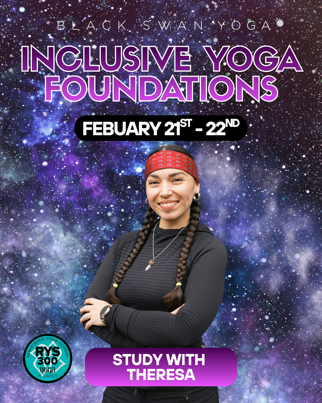 Inclusive Yoga Foundations: 300 HR Weekend Module with Theresa Weeks