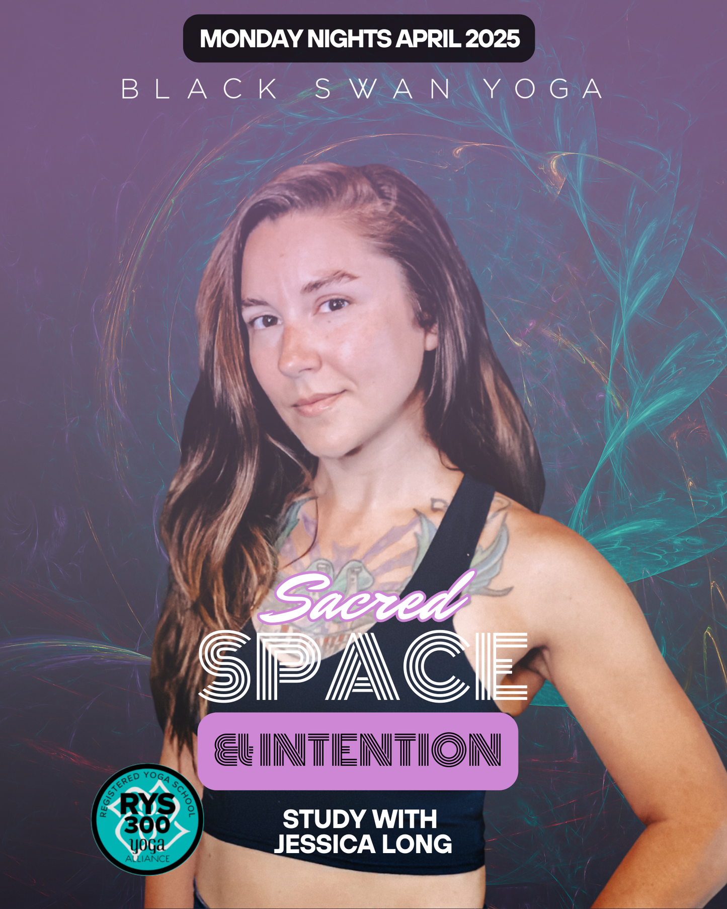 Sacred Space & Intention: 300 HR Monday Night Practice with Jessica Long